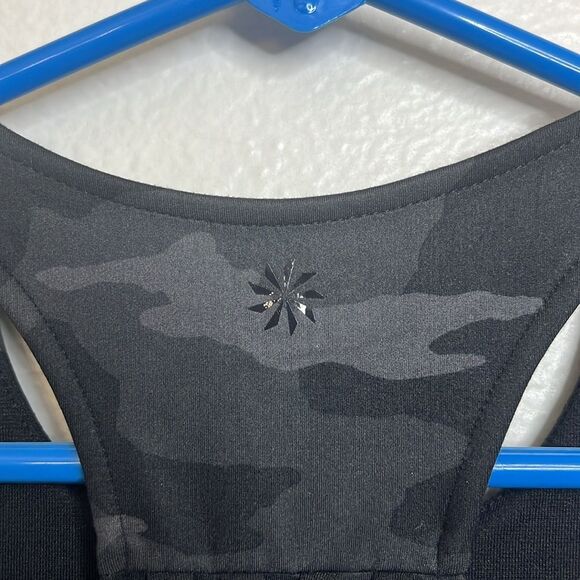 ATHLETA GIRL TANK race back black/camo Sz L(12) - Picture 9 of 9